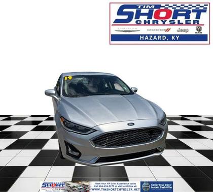 Ingot Silver 2019 Ford Fusion Titanium