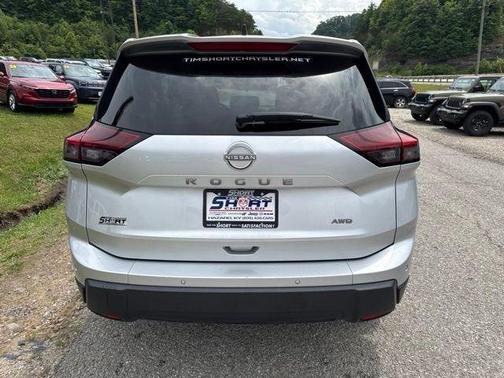 Brilliant Silver Metallic 2024 Nissan Rogue S