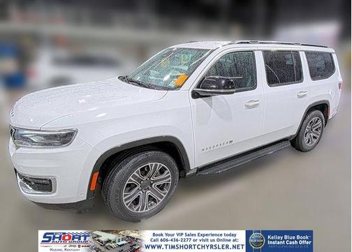 Bright White Clearcoat 2024 Jeep Wagoneer Series II