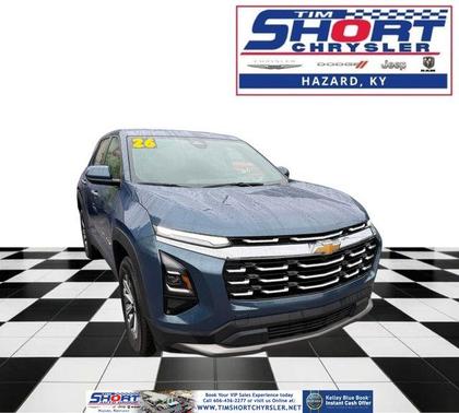 Lakeshore Blue Metallic 2026 Chevrolet Equinox LT