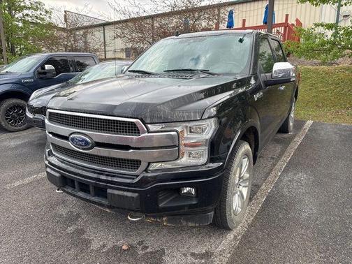 Shadow Black 2018 Ford F-150 Platinum