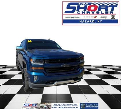 Deep Ocean Blue Metallic 2016 Chevrolet Silverado 1500 LT