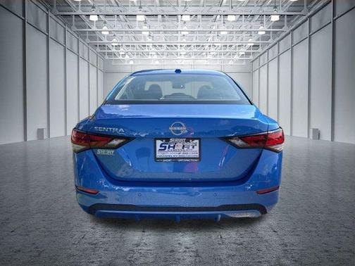 Electric Blue Metallic 2025 Nissan Sentra SV