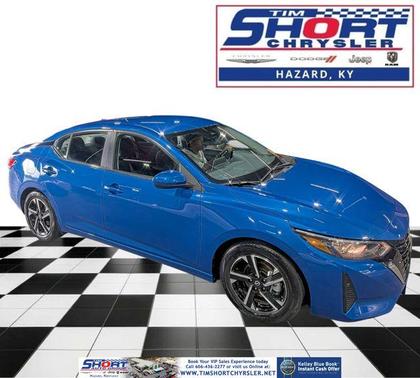 Electric Blue Metallic 2025 Nissan Sentra SV