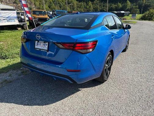 Electric Blue Metallic 2025 Nissan Sentra SV