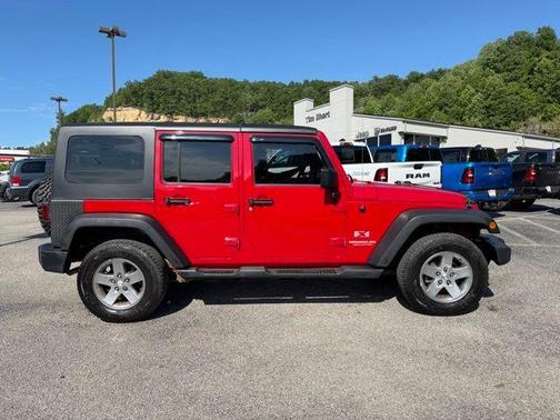 Flame Red Clearcoat 2009 Jeep Wrangler Unlimited X