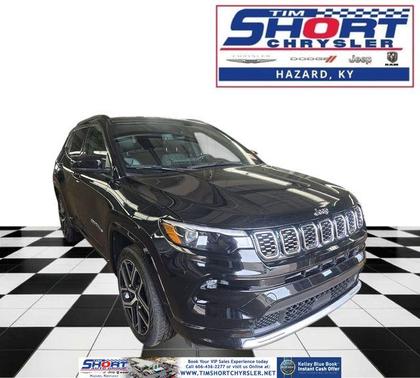 Diamond Black 2025 Jeep Compass Limited