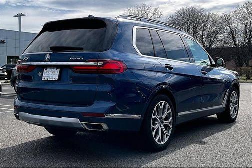 Phytonic Blue Metallic 2019 BMW X7 xDrive40i