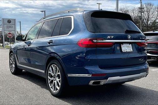 Phytonic Blue Metallic 2019 BMW X7 xDrive40i