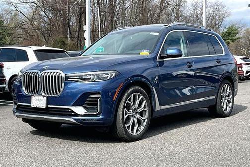 Phytonic Blue Metallic 2019 BMW X7 xDrive40i