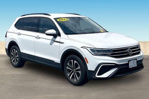 Pure White 2023 Volkswagen Tiguan 2.0T S