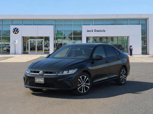 Deep Black Pearl Effect 2026 Volkswagen Jetta 1.5T Sport