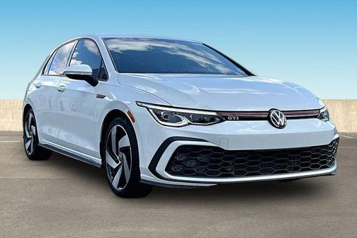 Opal White Pearl Effect 2024 Volkswagen Golf GTI 2.0T S