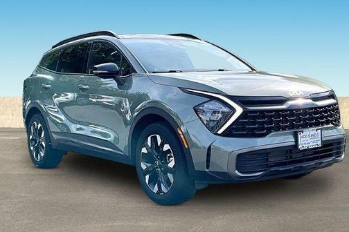 Jungle Green 2023 Kia Sportage X-Line