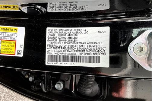 2022 Honda Accord Sport SE