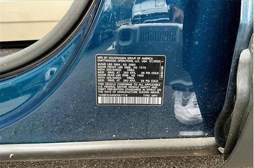 2022 Volkswagen Atlas 2.0T SEL