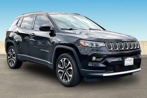 Diamond Black 2022 Jeep Compass Limited