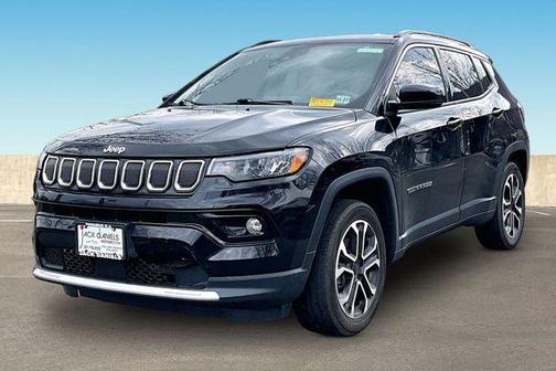 Diamond Black 2022 Jeep Compass Limited