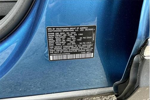 2020 Volkswagen Atlas Cross Sport 3.6L V6 SEL Premium