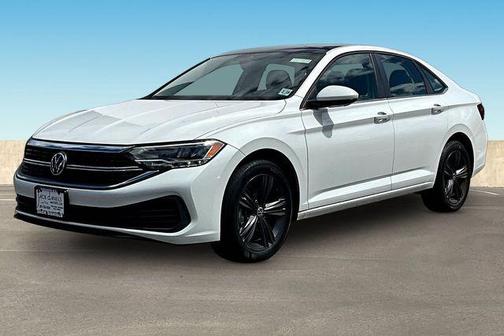 Opal White Pearl Effect 2023 Volkswagen Jetta 1.5T SE