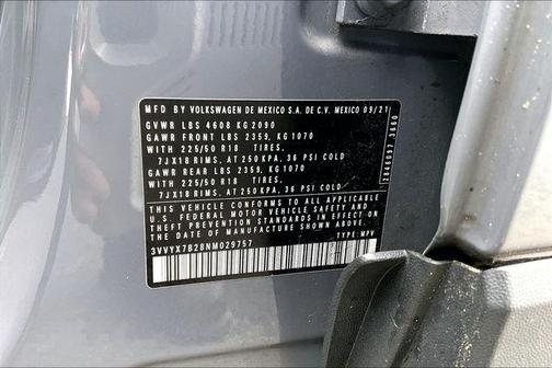 2022 Volkswagen Taos 1.5T SE