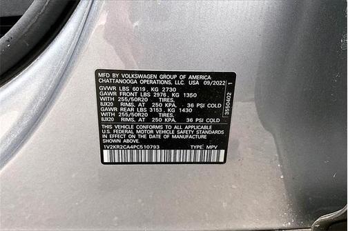 2023 Volkswagen Atlas 3.6L SE w/Technology