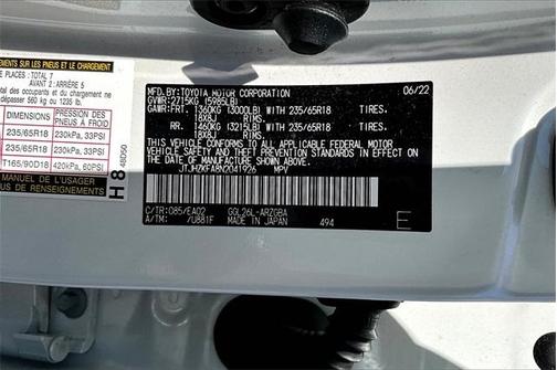 2022 Lexus RX 350L Base