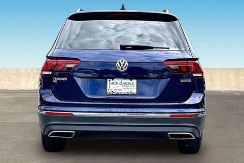 Atlantic Blue 2021 Volkswagen Tiguan 2.0T SE