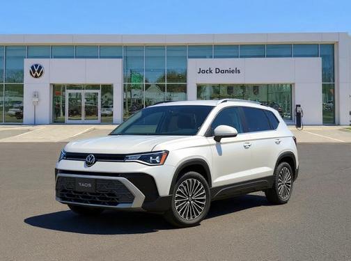 Pure White 2025 Volkswagen Taos 1.5T SE