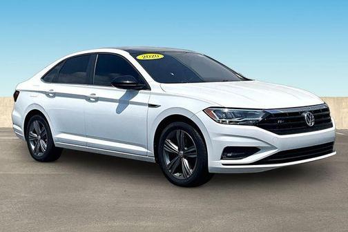 Pure White 2020 Volkswagen Jetta 1.4T R-Line
