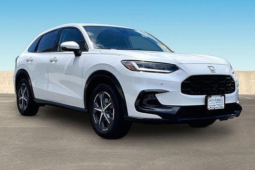 Platinum White 2025 Honda HR-V EX-L