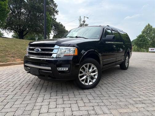 Shadow Black 2017 Ford Expedition EL Limited