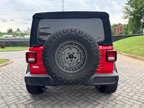 Firecracker Red Clearcoat 2018 Jeep Wrangler Unlimited Sport