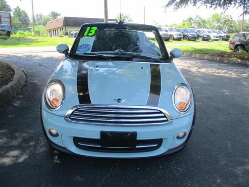 Blue 2013 MINI Convertible Cooper