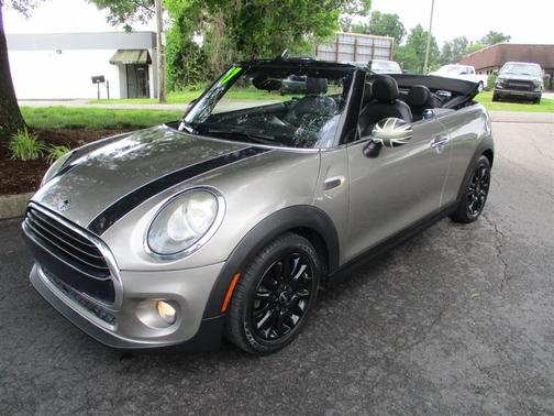 Moonwalk Grey Semi-Metallic 2017 MINI Convertible Cooper