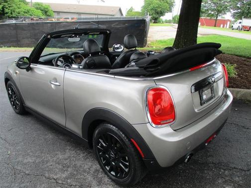 Moonwalk Grey Semi-Metallic 2017 MINI Convertible Cooper