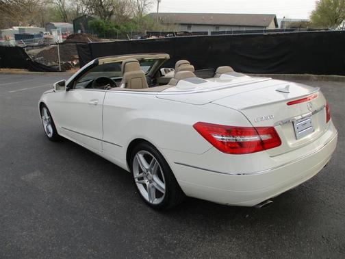 White 2011 Mercedes-Benz E-Class Convertible