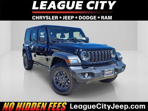 Black 2026 Jeep Wrangler Sport S