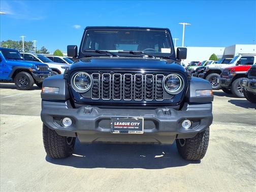 Black 2026 Jeep Wrangler Sport S