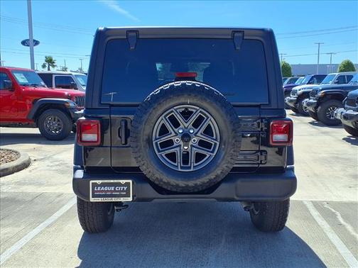 Black 2026 Jeep Wrangler Sport S