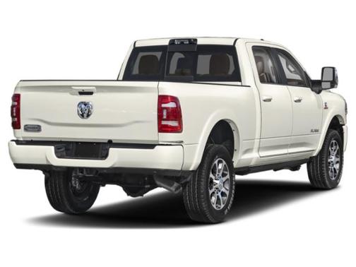 Pearl White 2023 RAM 2500 Limited Crew Cab 4x4 8' Box