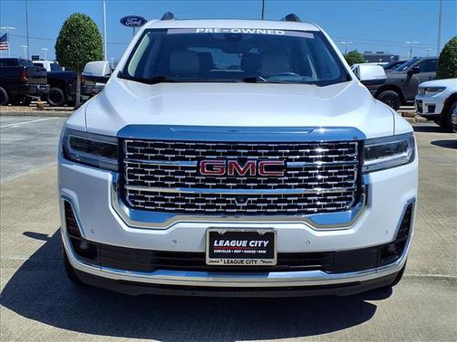 White Frost Tricoat 2021 GMC Acadia Denali