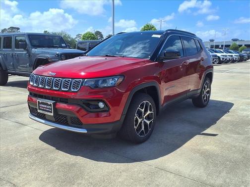Red 2026 Jeep Compass Limited