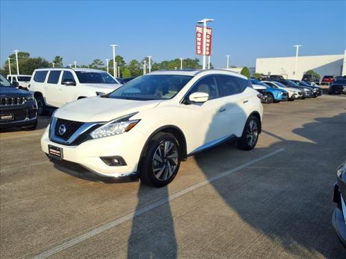 Pearl White 2016 Nissan Murano Platinum