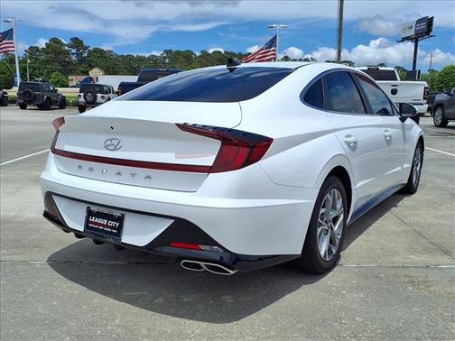 Serenity White 2023 Hyundai SONATA SEL