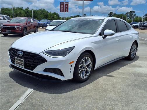 Serenity White 2023 Hyundai SONATA SEL