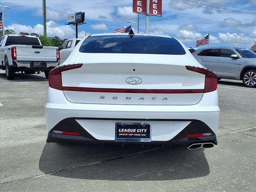 Serenity White 2023 Hyundai SONATA SEL
