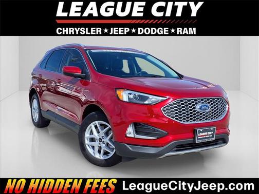 Rapid Red Metallic Tinted Clearcoat 2024 Ford Edge SEL