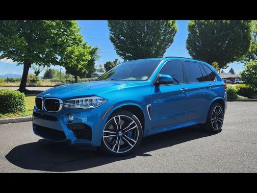Long Beach Blue Metallic 2017 BMW X5 M Base