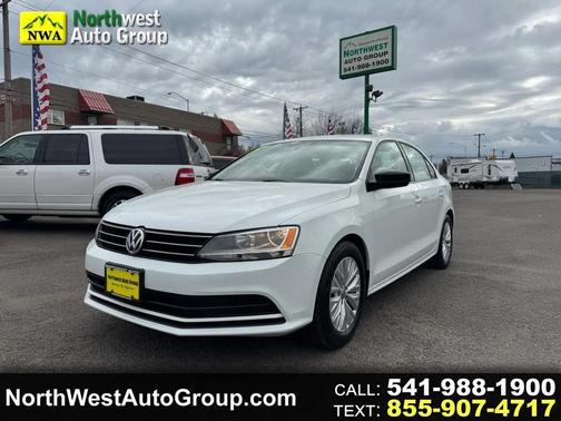 Pure White 2016 Volkswagen Jetta 1.4T S w/Technology